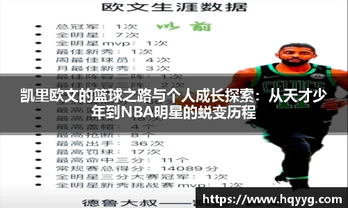 凯里欧文的篮球之路与个人成长探索：从天才少年到NBA明星的蜕变历程